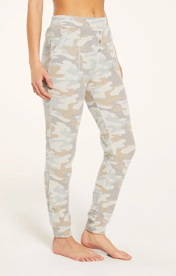 Z Supply cozy camo jogger zp203438 sage mist